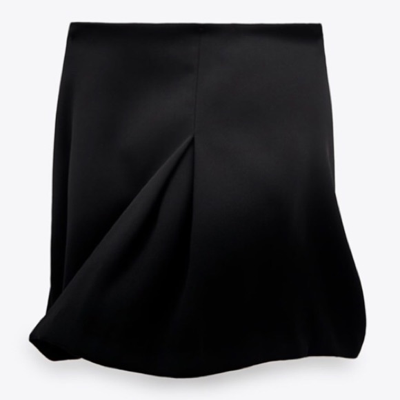 A-Line Mini Skirt | Zara - Picture 4 of 4